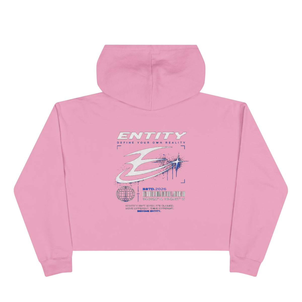 Entity Logo Cropped Hoodie
