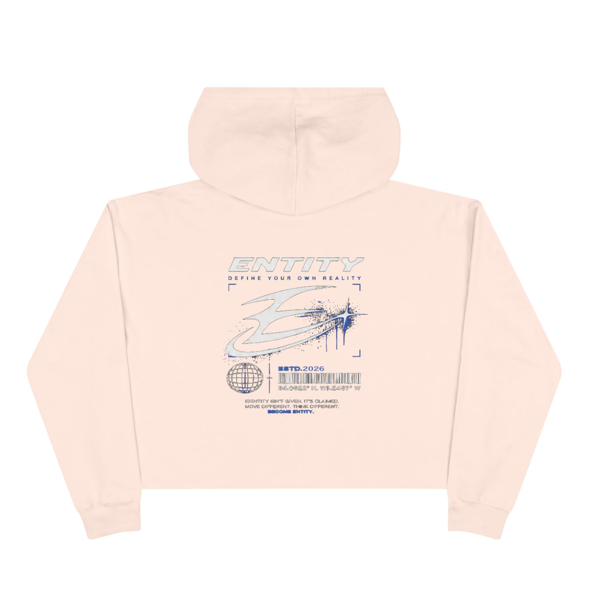 Entity Logo Cropped Hoodie