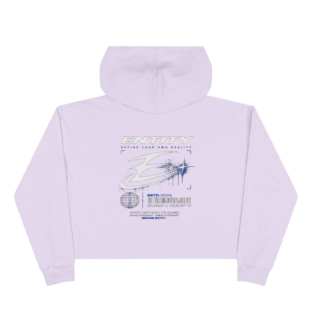 Entity Logo Cropped Hoodie