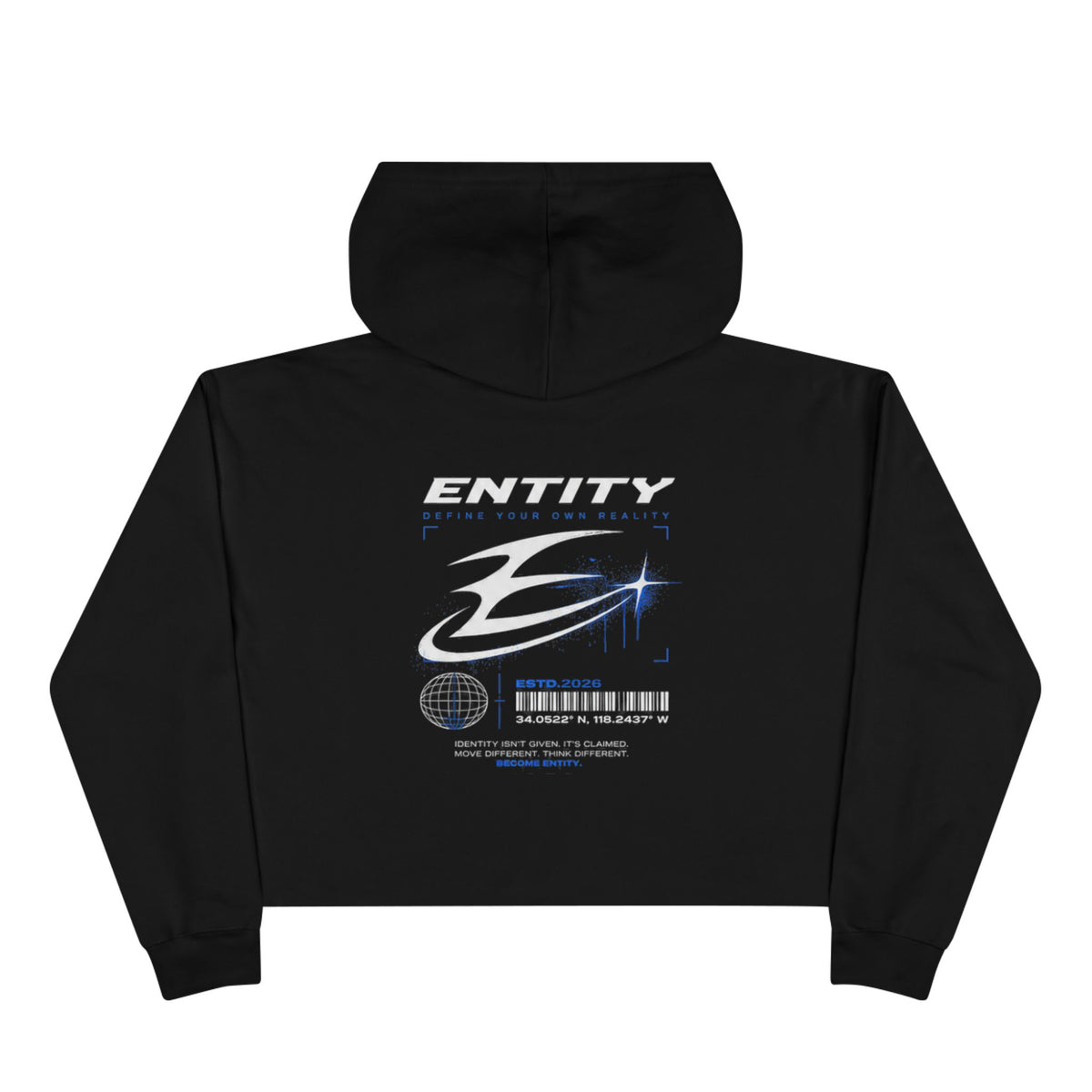 Entity Logo Cropped Hoodie